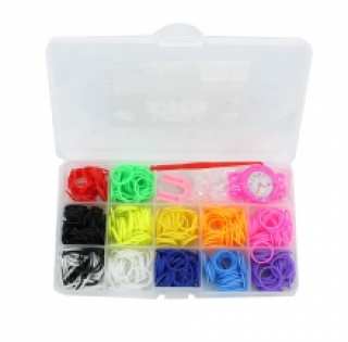 Kit d’élastiques à tisser avec montre