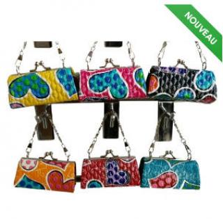 Porte-monnaie avec motif cœur fantaisie