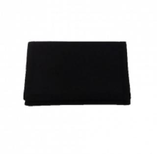 Portefeuille classique noir avec compartiment zippé