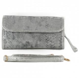 Sac à main reptile avec rabat