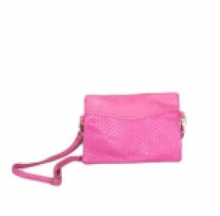 Pochette en deux tons avec bandoulière amovible