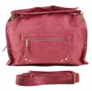 Sac à main décoré de clous 