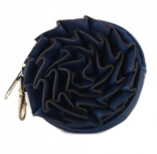 Petit porte-monnaie rond en forme de fleur