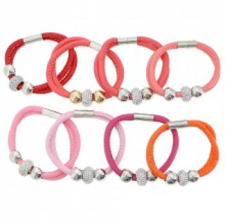 Bracelet tendance décoré de perles à strass