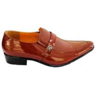 Chaussures de ville homme avec motif croco dessus