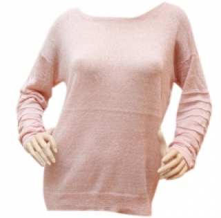 Pull avec manches à plis