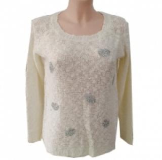 Pulls femme avec motifs devant