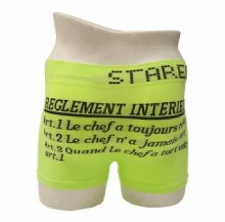 Boxer homme "Règlement intérieur"