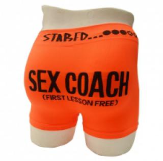 Boxer homme "Sex coach"