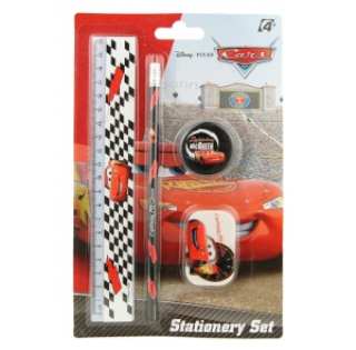Set de fournitures Cars 4 pièces