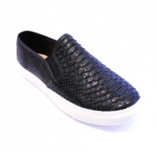 Baskets femmes imprimées écailles