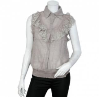 Chemise femme à dentelles