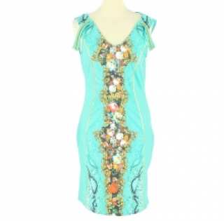 Jolie robe droite imprimée fleurie