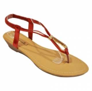 Sandales sublimes avec détail doré