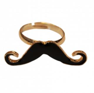 Bague moustache ajustable