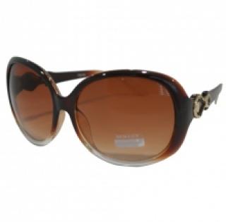 Lunettes de soleil femme avec monture ronde