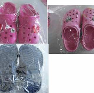 Lot de sabots crocs