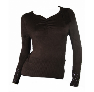Pull femme paillette réf 7255 5, 50 € ht/unité