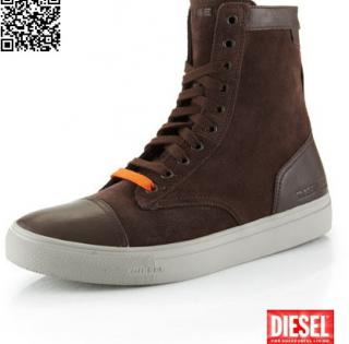 Les sneakers montantes de marque DIESEL homme RADICALLY MODERN en destockage chez footloose