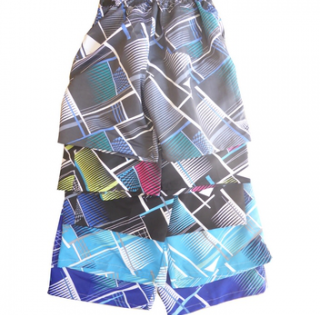 Short de bain homme imprimé 