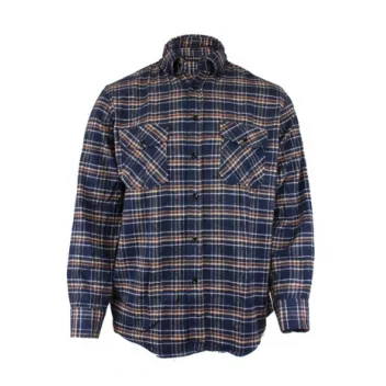 Chemise FLANELLE Marine 7,40 € HT/unité  Référence : 7574
