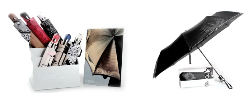 Lots de 12 parapluies Ferre Milano