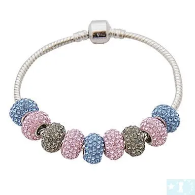  Grossiste, fournisseur et fabricant CB43/bracelet feminin, plaque argent et crystaux