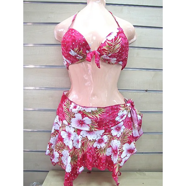 Maillot de bain 3 pièces / 4,20 € HT / Réf 3165 