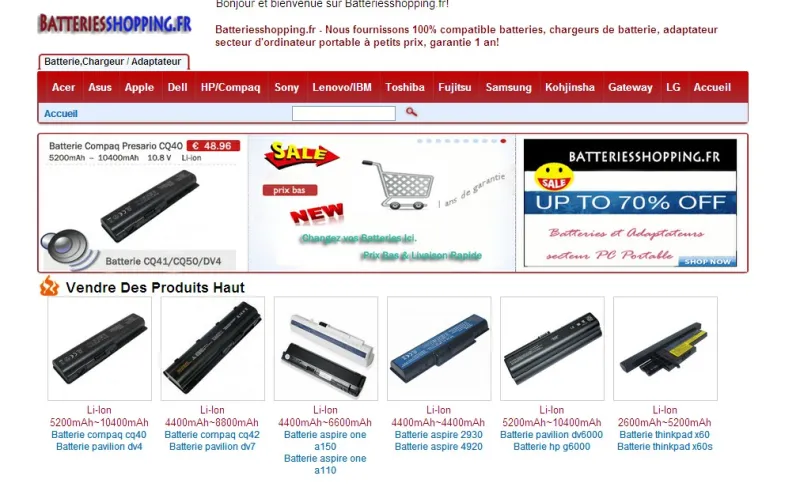 Batterie, Chargeur, Adaptateur pour hp 485041-003 ordinateur portable