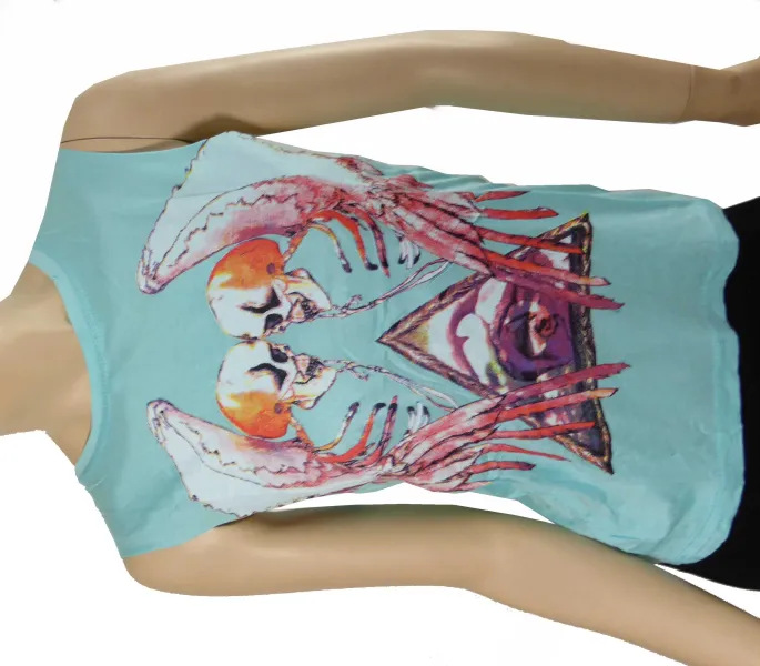 Débardeur skully 2,90 € HT/unité