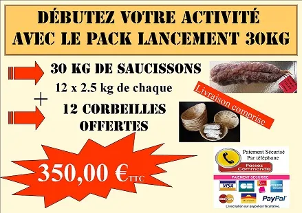 saucissons pack lancement