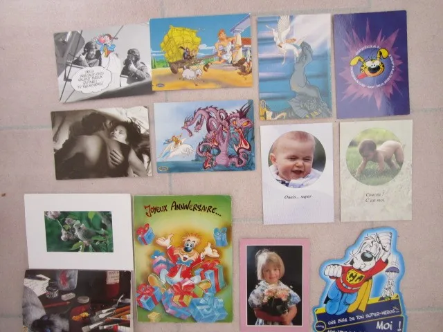 Lot de Cartes postales neuves