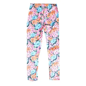 Leggins imprimées fleuries