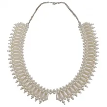 Collier raffiné en perles de culture
