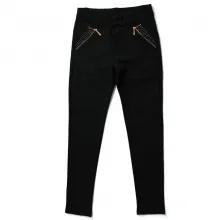 Pantalon slim incrusté de strass