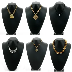 Lot de 60 colliers ethniques
