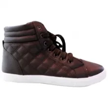 Basket montante matelassée pour femme