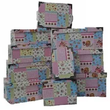 Set de 10 boites de rangement  Réf 9075