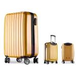 Valise cabine ABS + PC 4 roues double - ultra léger - 56 cm  20065