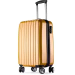 Valise cabine ABS + PC 4 roues double - ultra léger - 56 cm  20065