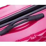 Valise Taille Cabine rigide rose foncé ultra leger PC 4 roues PARTY PRINCE