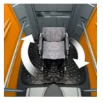 Location cabine WC autonome mobilité réduite : PMR