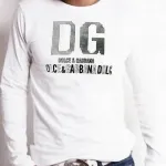 regardez! Whoelsale Marque Long T-shirts burberry, lv coton