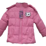 Doudoune fille fleurie avec capuche 3,90 € HT/unité 