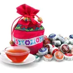 Mini tuo de thé pu erh du Yunnan assortiment de 10 parfums