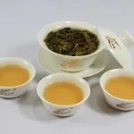 Galette de thé pu-erh vert bio 400g