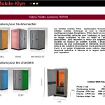 Cabine wc autonome FLASH  699