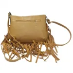 Sac à bandoulière agrémenté de franges