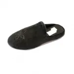 Chaussons fourrés avec motif fleuri
