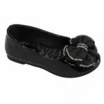 Jolies ballerines fille ornées de nœuds à strass